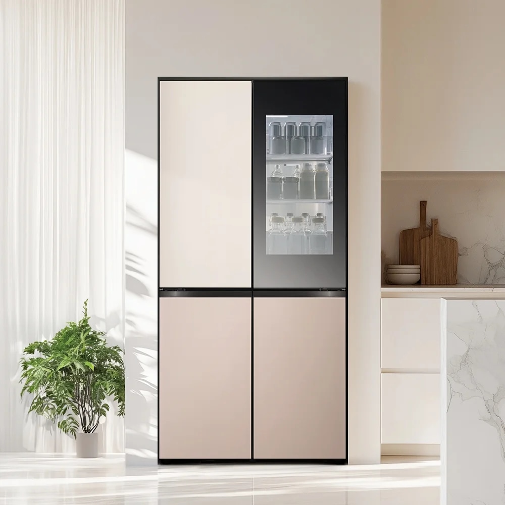 LG 디오스 오브제컬렉션 냉장고 Fit & Max (노크온)
