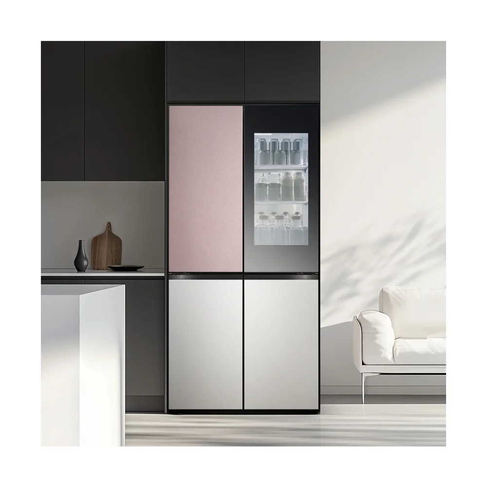 LG전자 m626skv332s LG 디오스 오브제컬렉션 냉장고 Fit & Max (노크온) 제품 이미지