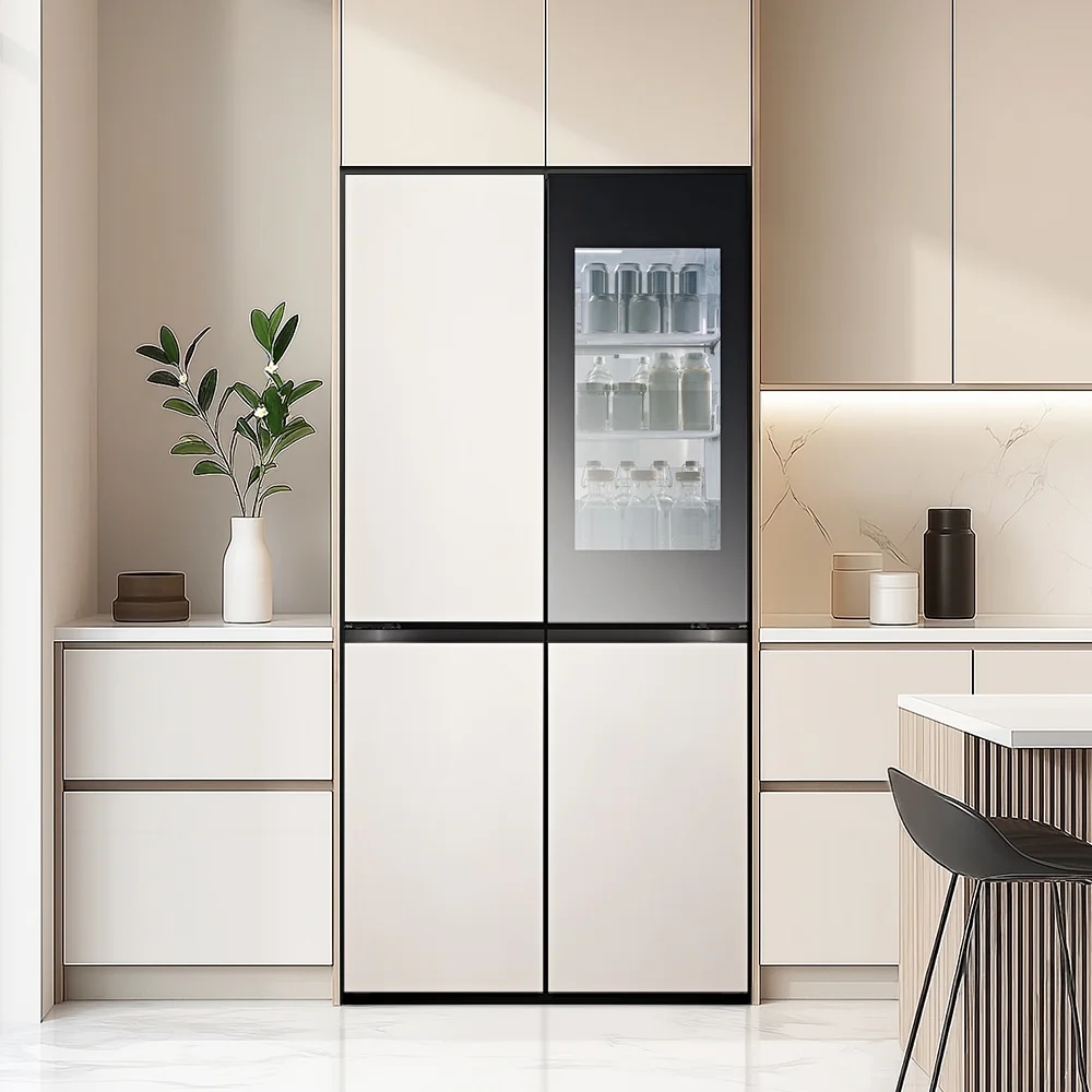 LG전자 m626ggg352s_ LG 디오스 오브제컬렉션 STEM 베이직 냉장고 Fit & Max (노크온) 제품 이미지