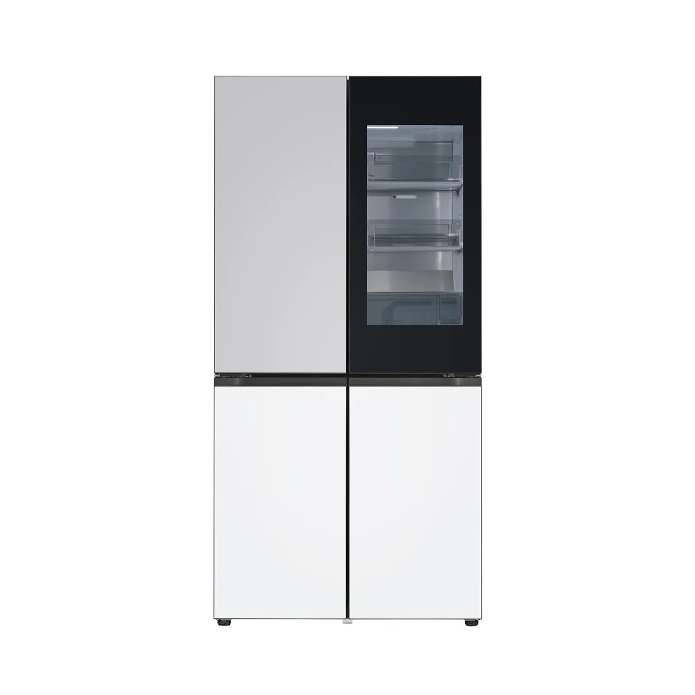 LG전자 m626mrq352s_ LG 디오스 오브제컬렉션 STEM 베이직 냉장고 Fit & Max (노크온) 제품 이미지 3