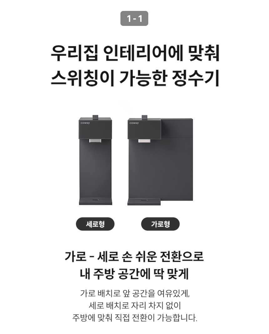 코웨이 P-2210N 코웨이 스위치 정수기 빌트인 상세이미지 3