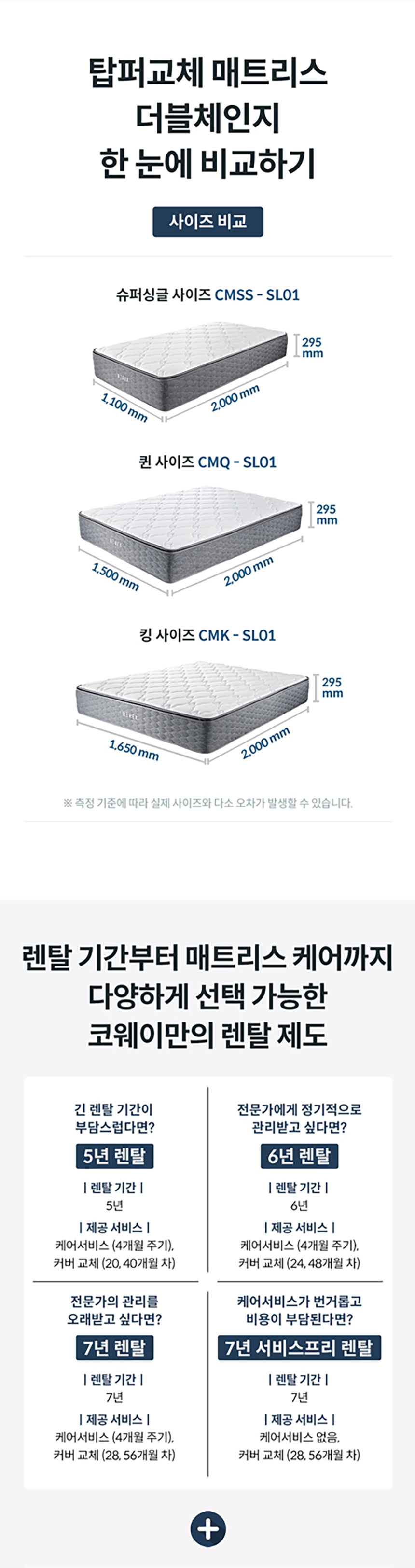 코웨이 CMQ-SL01 코웨이 탑퍼교체 매트리스 더블체인지 상세이미지 3