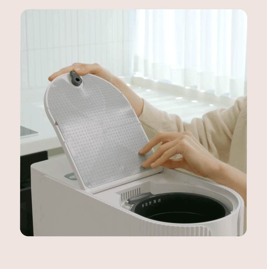 동양렌탈 SUS-2L1A 에코체 2L 가정용 친환경 음식물처리기 마블로즈골드 상세이미지 1