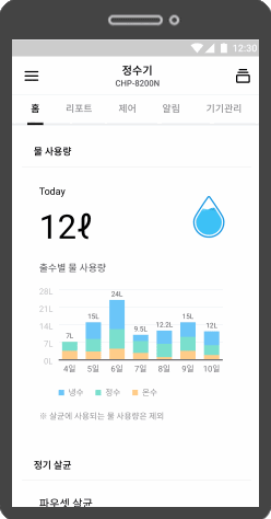 코웨이 CHP-8200N 노블 정수기 세로 상세이미지 53