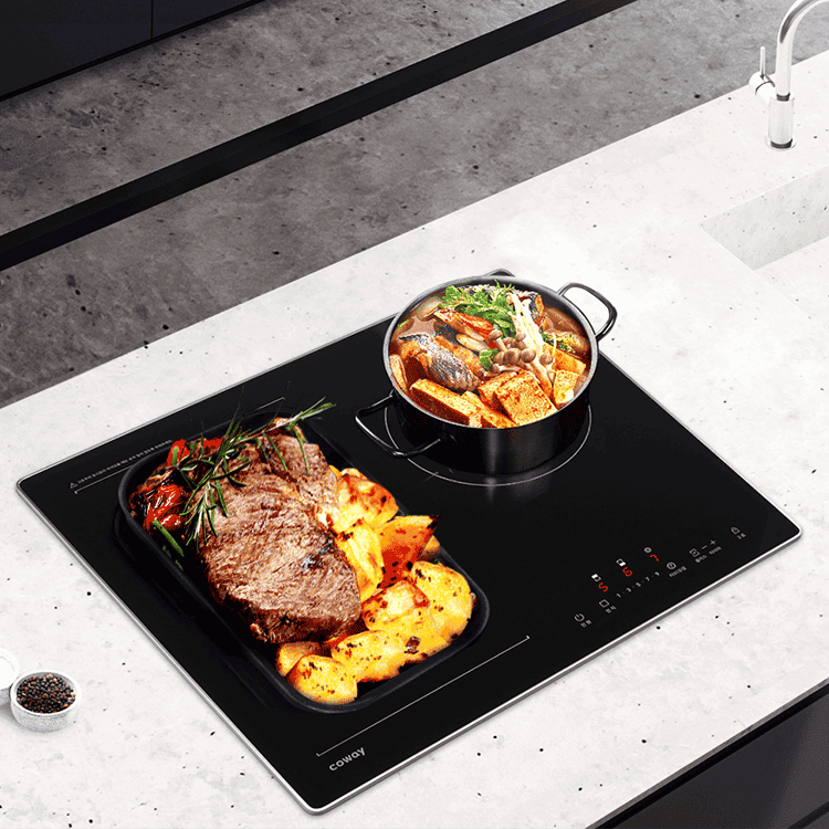 코웨이 CHR-04 프라임S 하이브리드 (인덕션 2구+ 하이라이트 1구) 제품 이미지 2