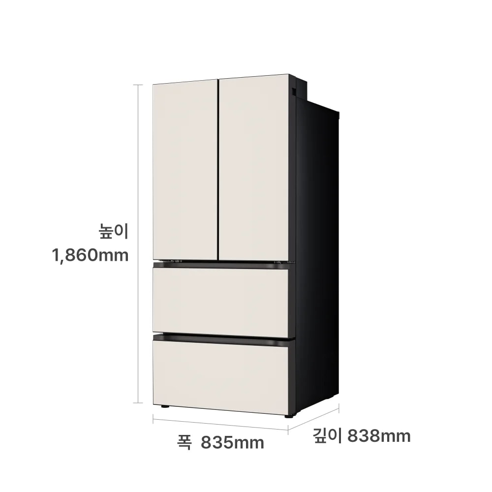 LG전자 z495ggg212 LG 디오스 AI 오브제컬렉션 김치톡톡 제품 이미지 4